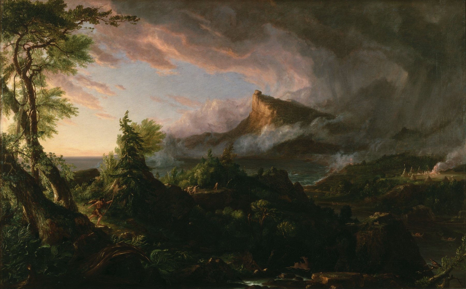 Thomas Cole, L'État sauvage, 1836